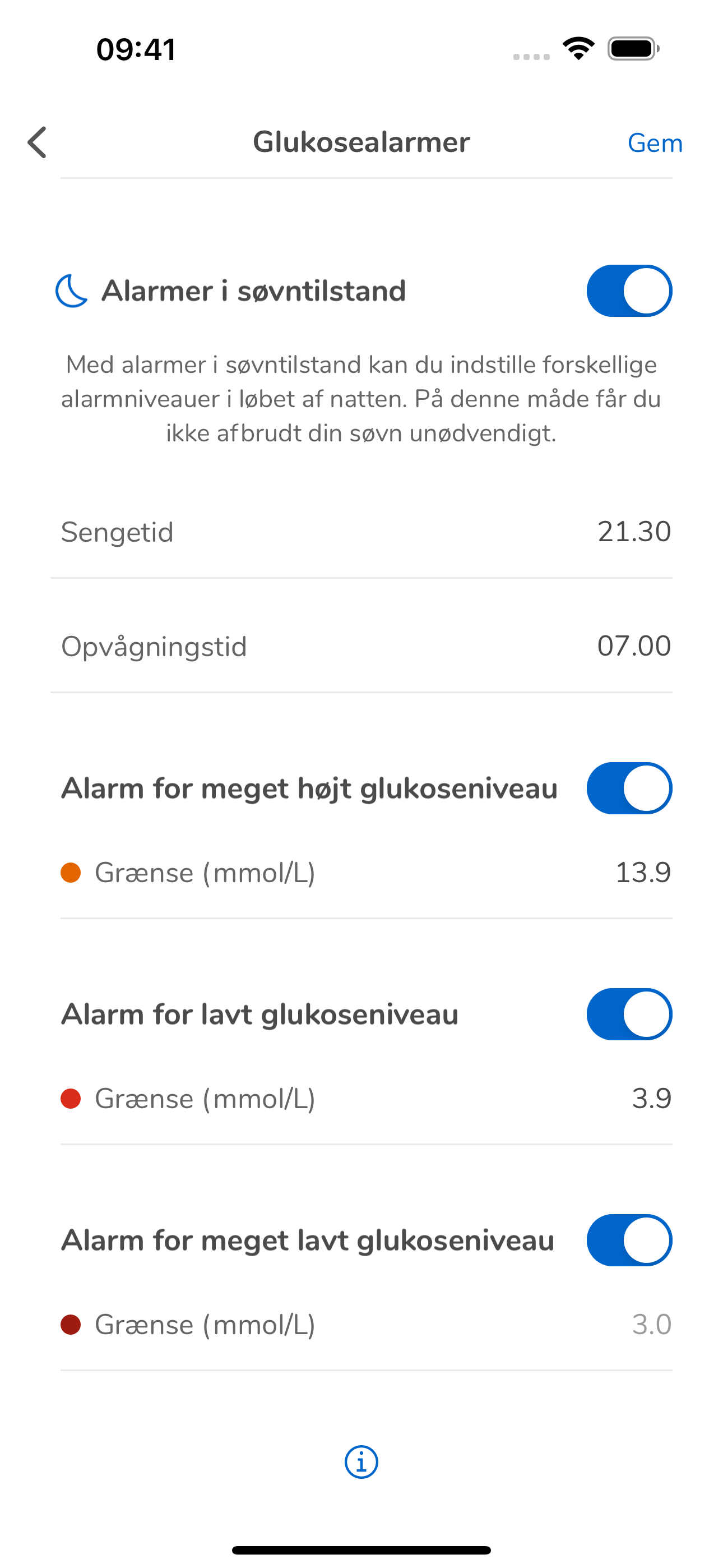 11_05_Warning Limits_Sleep active_Mmoll
