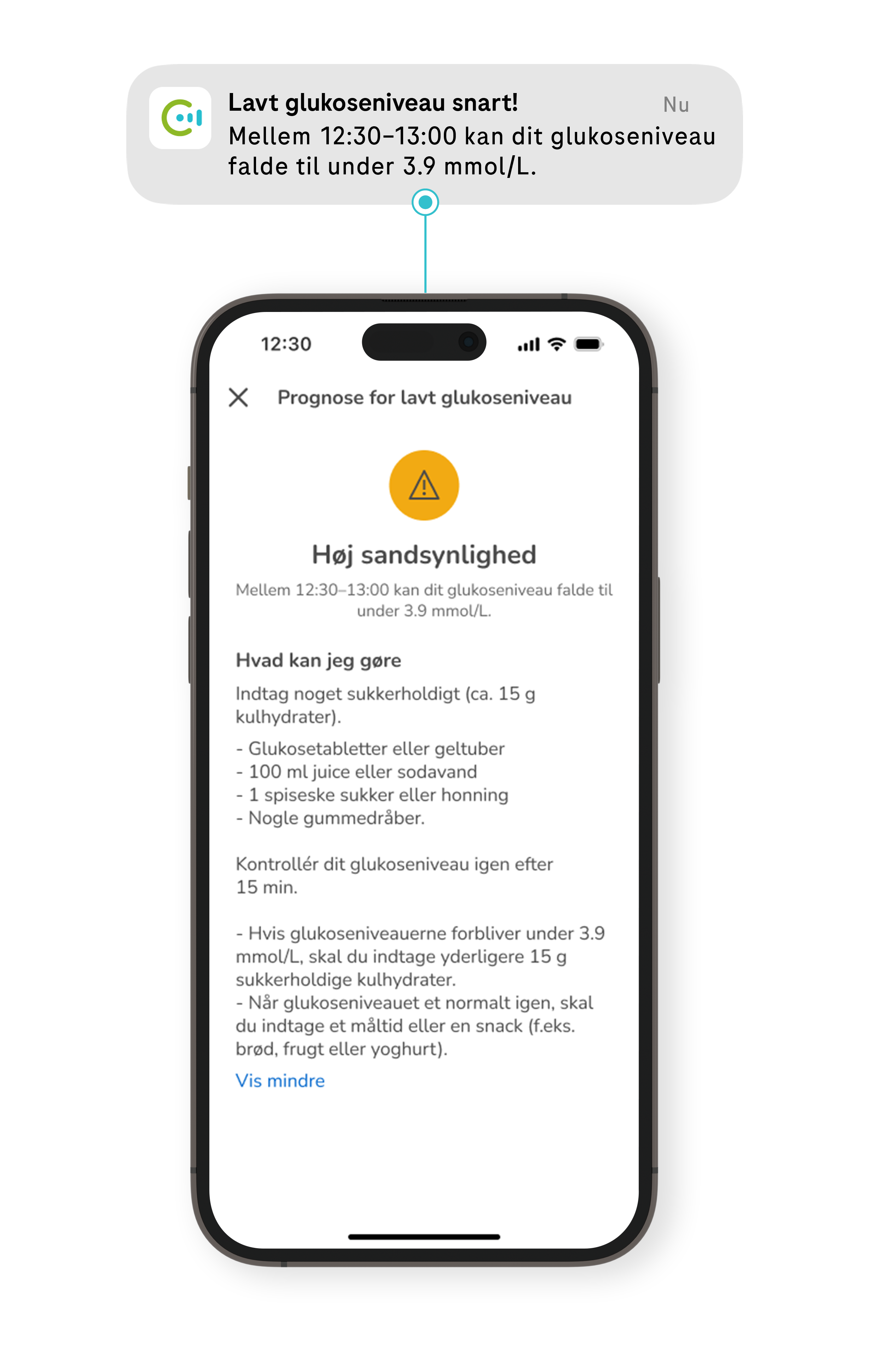 5.4.1. Low glucose predict_Details with notification