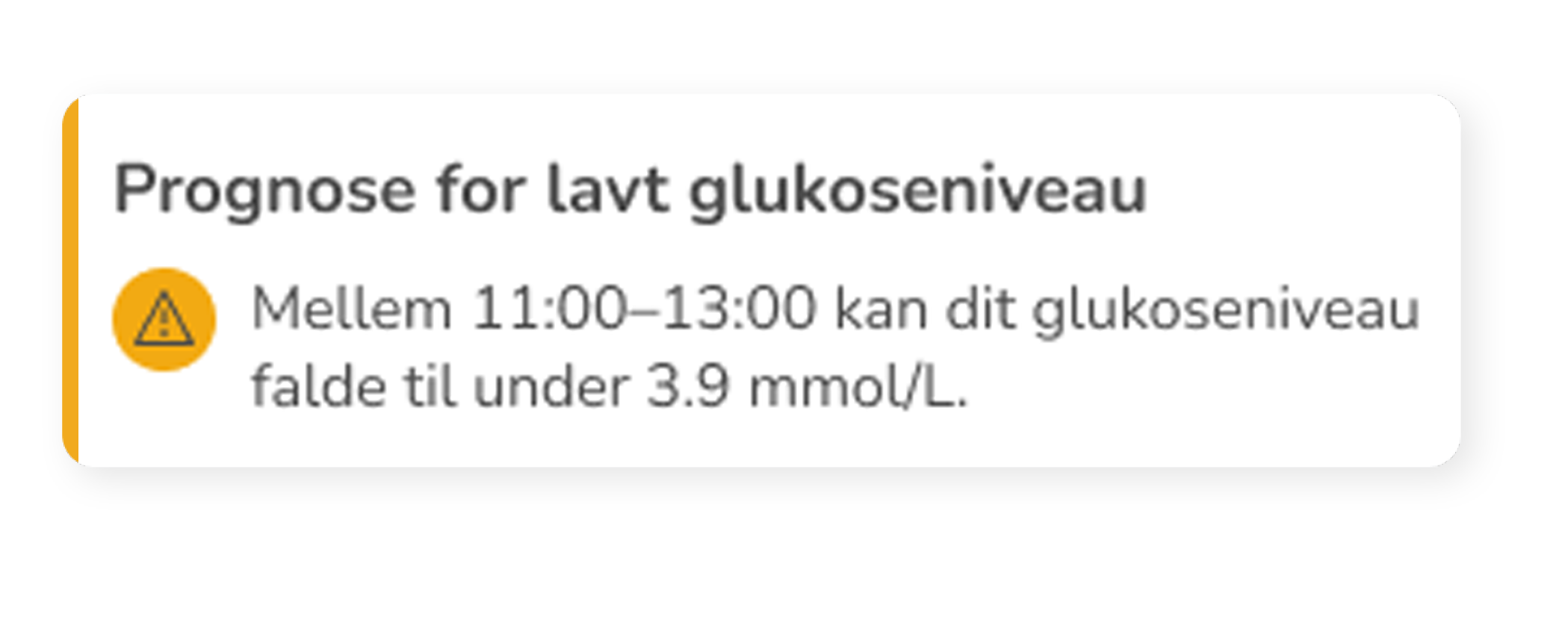 Notification_Low glucose predict_mmol
