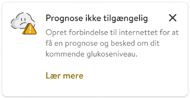 Prognose ikke tilgængelig