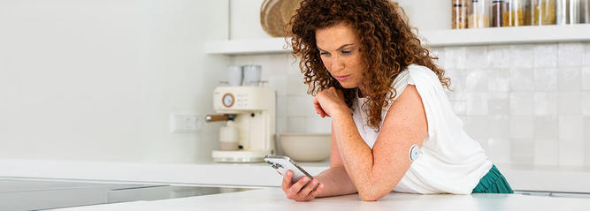 Oversigt over Accu-Chek SmartGuide Predict-appen